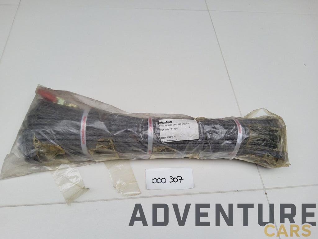 Sleepkabel Marlow Dynaline Winchline 10mm x 24m met rode haa, -, -, Nieuw, Ophalen of Verzenden