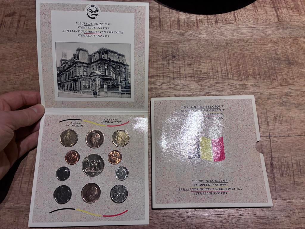 FDC Set année 1989 Franc belge, Timbres & Monnaies, Monnaies | Belgique, Enlèvement ou Envoi, Série