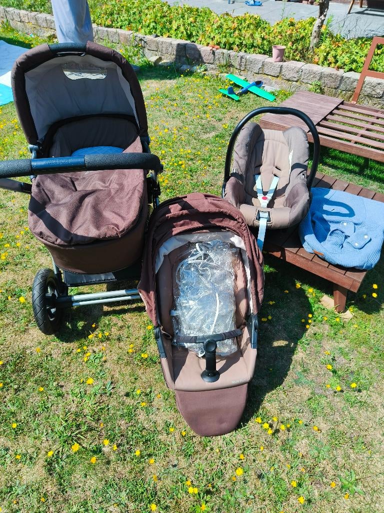Complete kinderwagen, Kinderen en Baby's, Kinderwagens en Combinaties, Gebruikt, Verstelbare duwstang, Maxi-Cosi, Ophalen