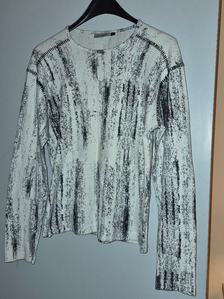 Polo pour hommes taille xl a longue manche, Enlèvement ou Envoi, Comme neuf, Taille 56/58 (XL), Blanc