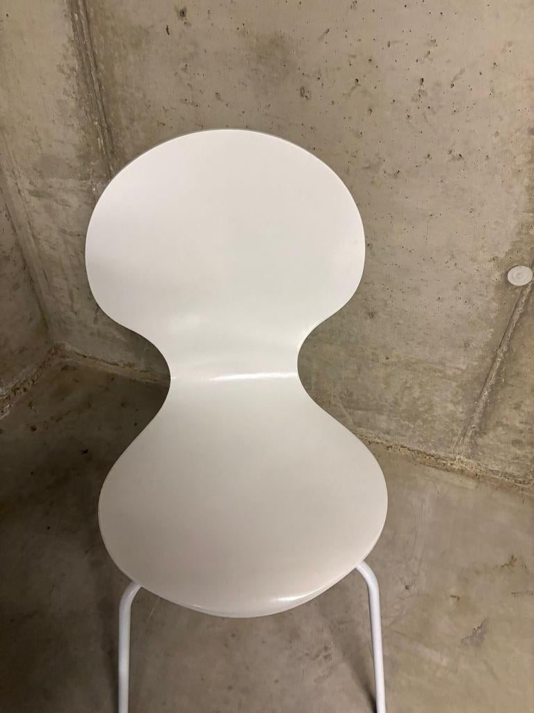 Design stoeltje wit, Ophalen, Wit, Design, Zo goed als nieuw