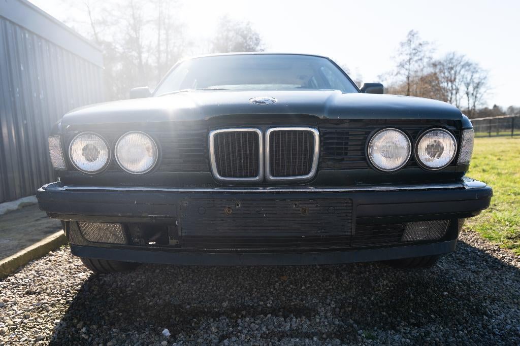 Bmw 730i, e32 automaat van 1989 voor onderdelen, export., Auto's, BMW, Automaat, 4 deurs, Achterwielaandrijving, Leder en Stof