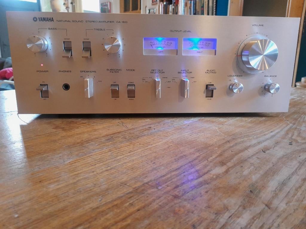Vintage versterker Yamaha, Audio, Tv en Foto, Ophalen of Verzenden, Refurbished, Yamaha, Minder dan 60 watt