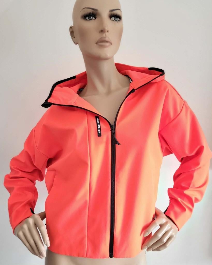Veste Superdry, impermeable, Enlèvement ou Envoi, Comme neuf, Taille 42/44 (L), Orange