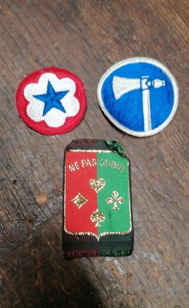 Amerikaanse patch-patches voor Indochinese militaire WO2, Verzamelen, Militaria | Tweede Wereldoorlog, Overige soorten, Embleem of Badge