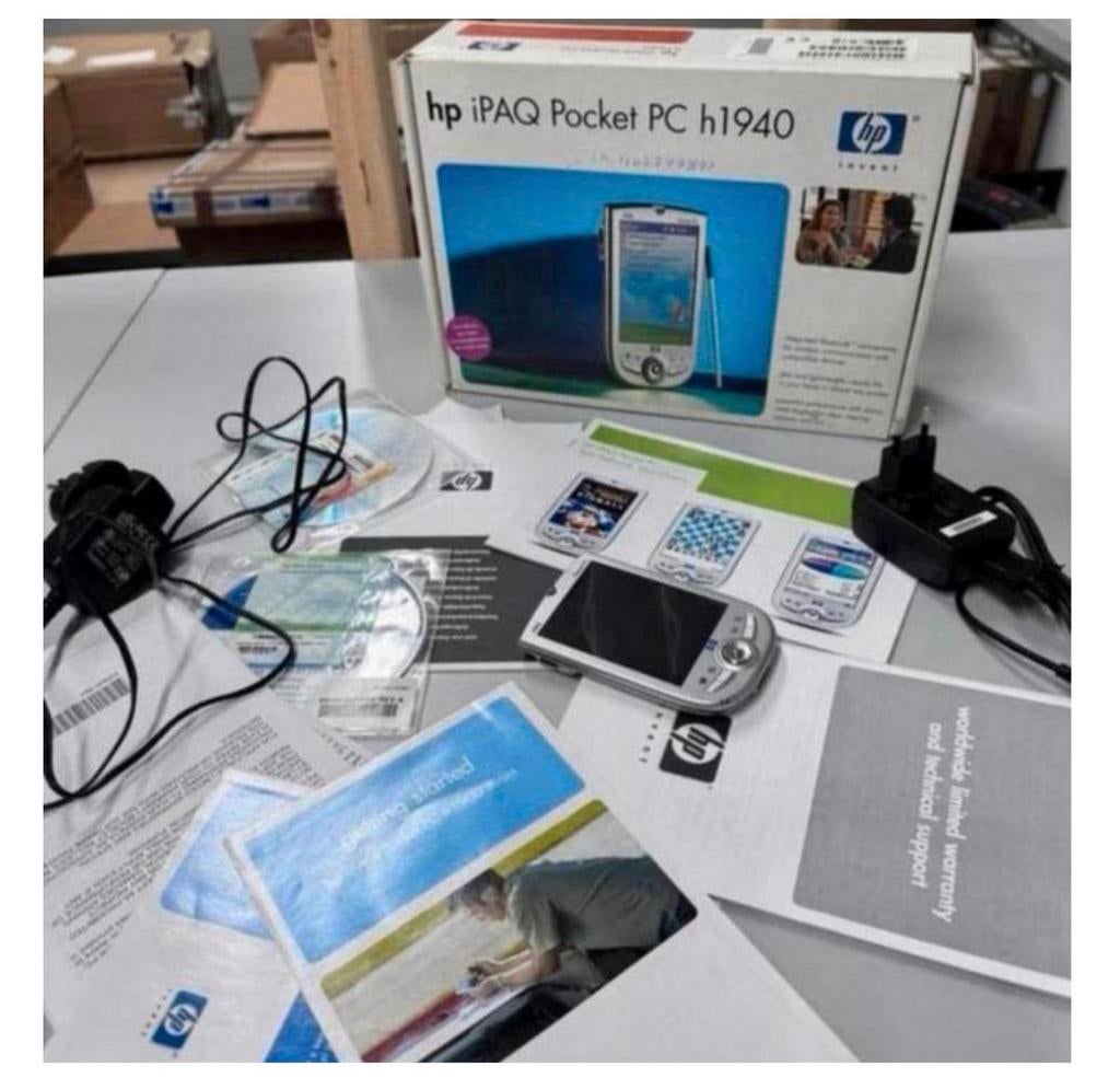 HP iPAQ H1940 Pocket PC 266MHz 64MB RAM 3.5-in LCD windows, Ophalen of Verzenden