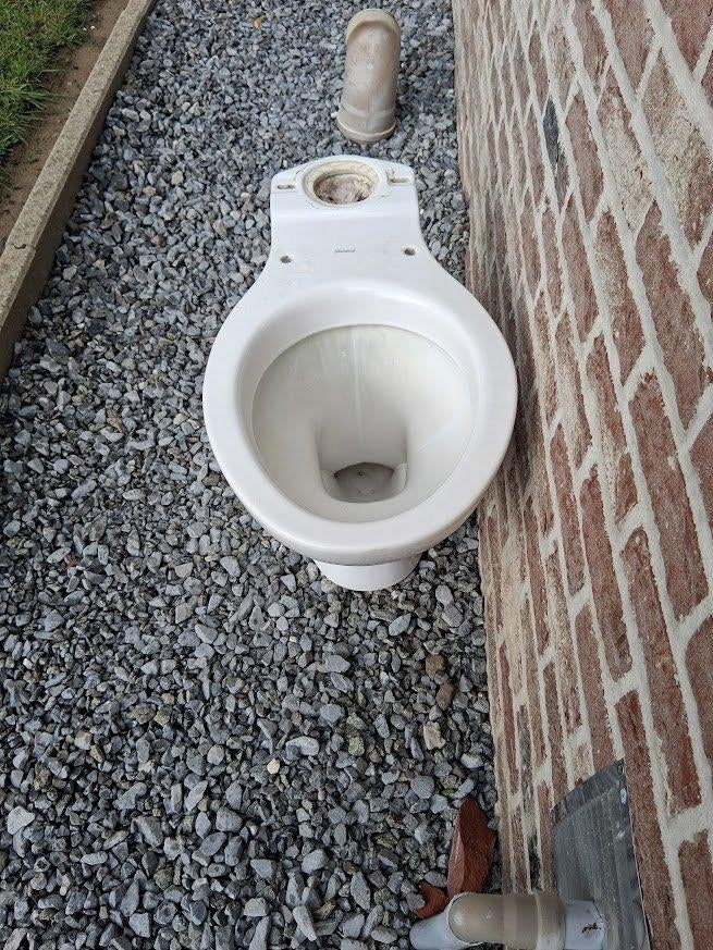 wc, Doe-het-zelf en Bouw, Ophalen, Gebruikt, Toilet