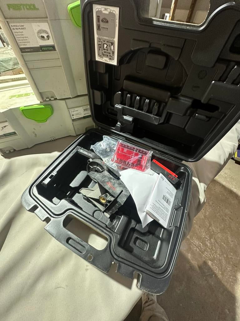 Leica box, Ophalen, Gebruikt