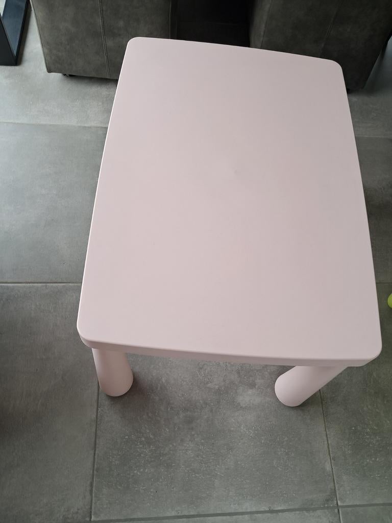 Ikea MAMMUTKindertafel, binnen/buiten zalm roze, Kinderen en Baby's, Ophalen