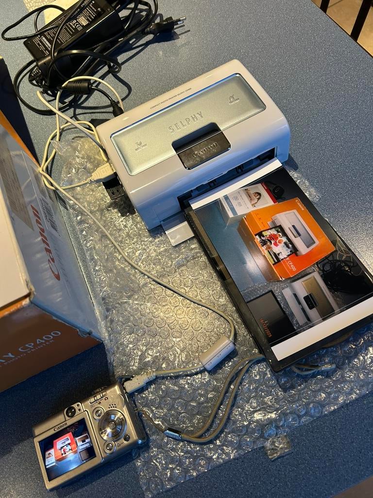 imprimante a photo SELPHY CP400  État impeccable, Informatique & Logiciels, Imprimantes de poche, Enlèvement ou Envoi, Comme neuf