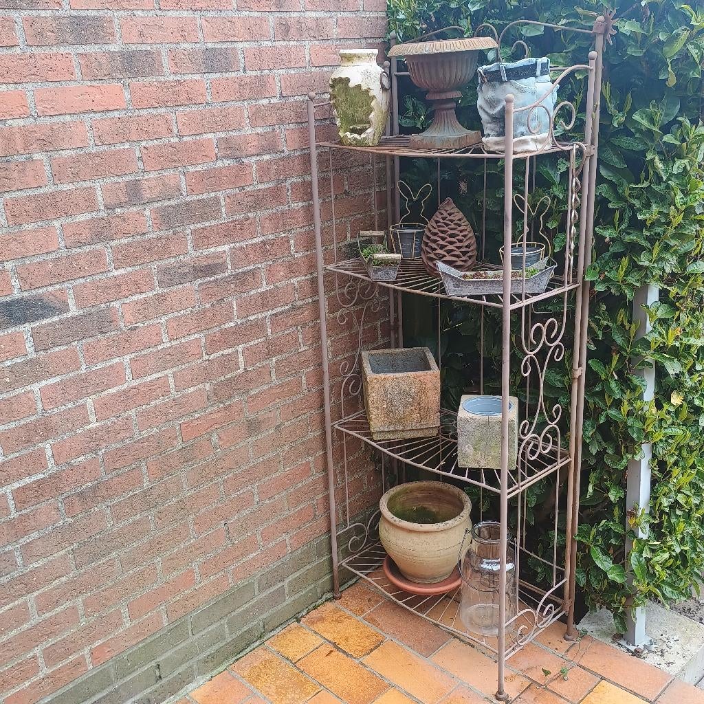 Bloemenrek, tuinrek, Tuin en Terras, Ophalen