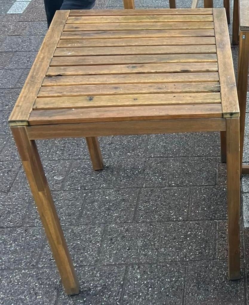 IKEA buitentafel, Tuin en Terras, Tuintafels, Ophalen, Gebruikt, Vierkant, Hout