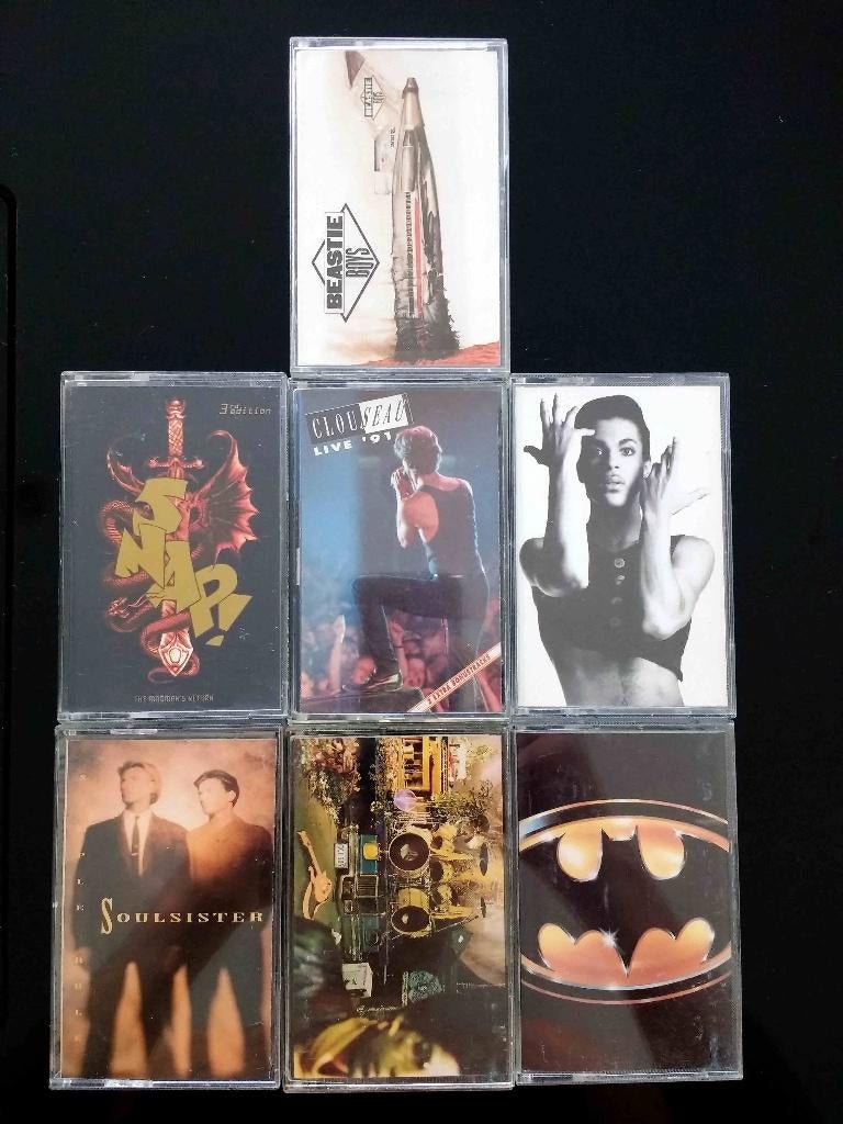 Muziekcassette (Cassettebandjes), Cd's en Dvd's, Cassettebandjes, Ophalen, Zo goed als nieuw