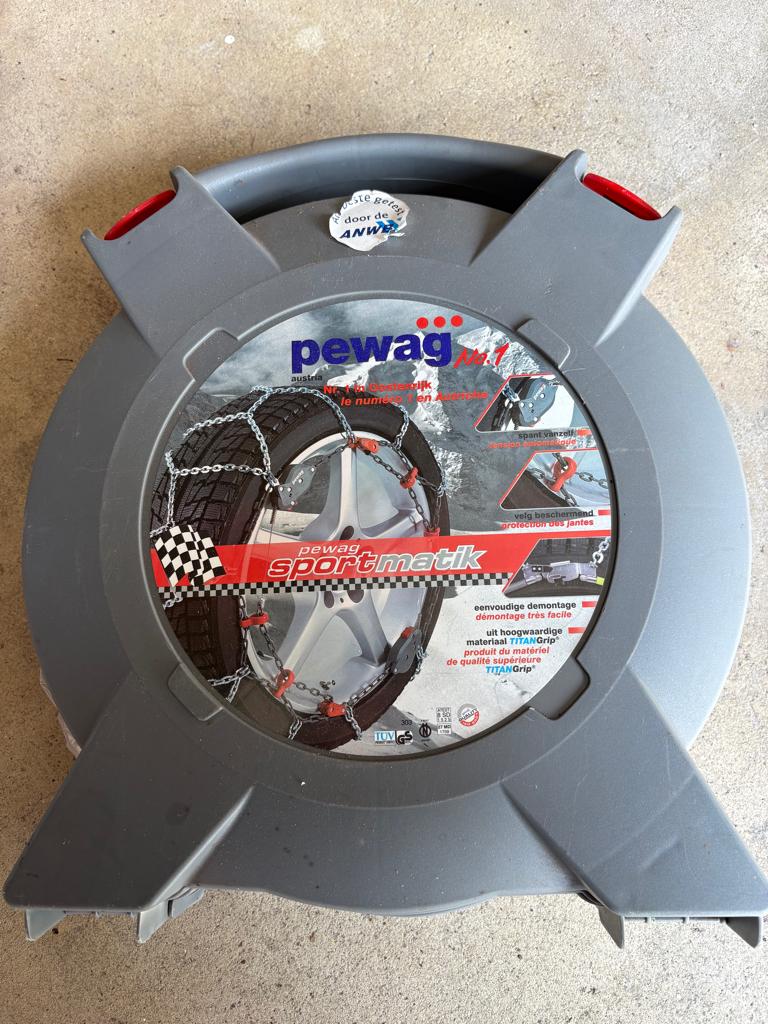 Sneewkettingen Pewag sportmatik SMX73, Ophalen