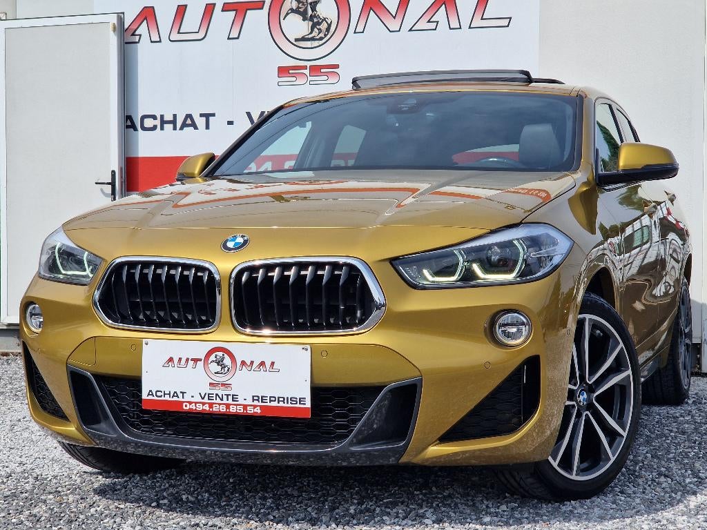 BMW X2 2.0iAS sDrive20 PACK M SPORT*XENON*GPS*LEER*CAMERA, Auto's, BMW, 1998 cc, X2, Leder, Bedrijf