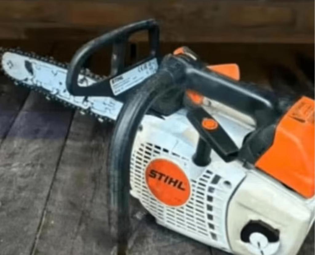 kettingzaag Stihl MS 201 TC kettingzaag, Enlèvement, Utilisé, Tronçonneuse