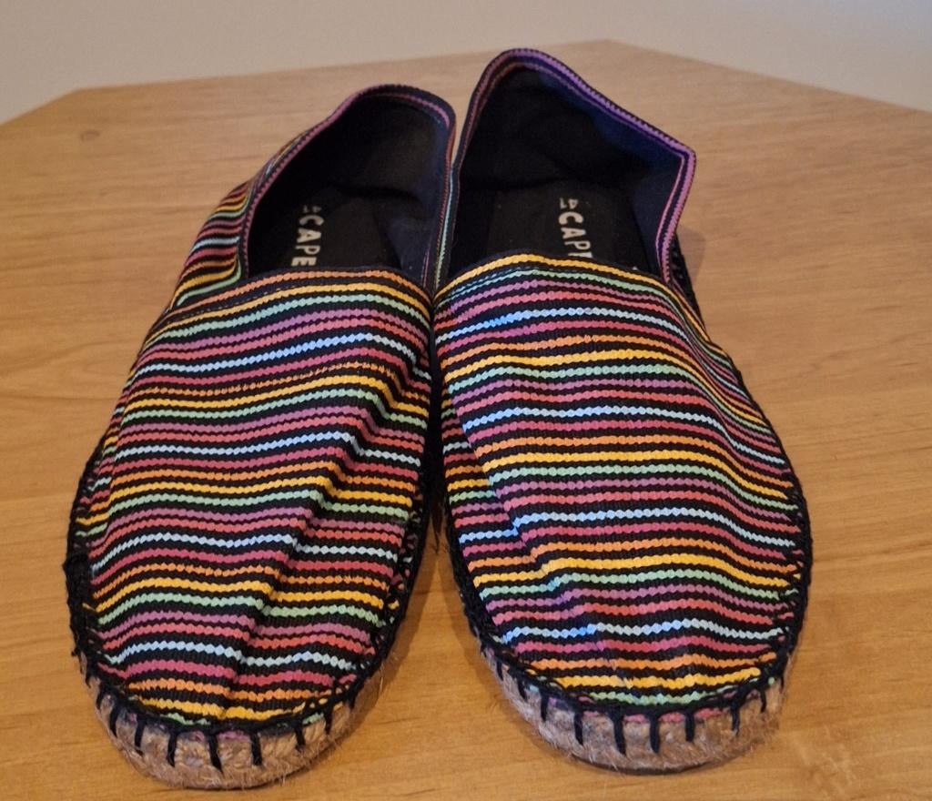 Espadrilles, merk Cape Board, maat 41, veelkleurig, Kleding | Dames, Schoenen, Espadrilles, Overige kleuren, Gedragen, Cape Board