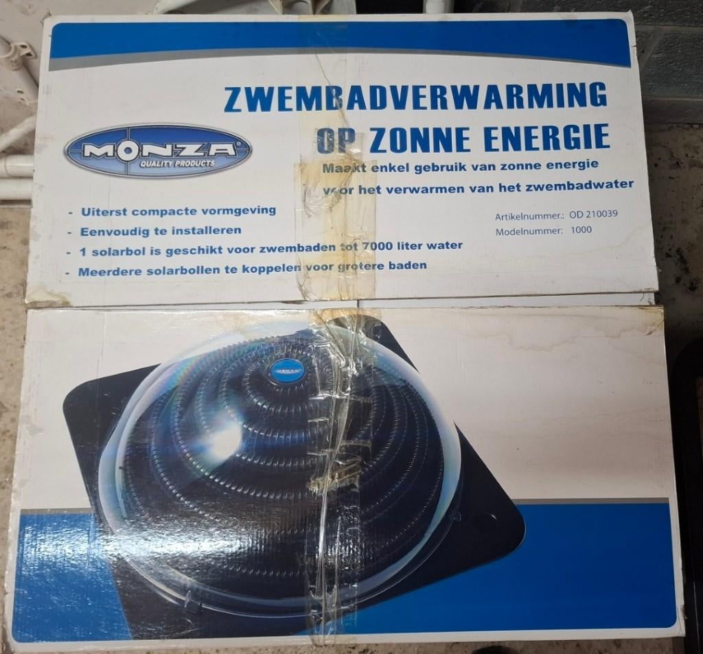 Zonnekoepel voor zwembad, Tuin en Terras, Zwembaden, Ophalen, Gebruikt