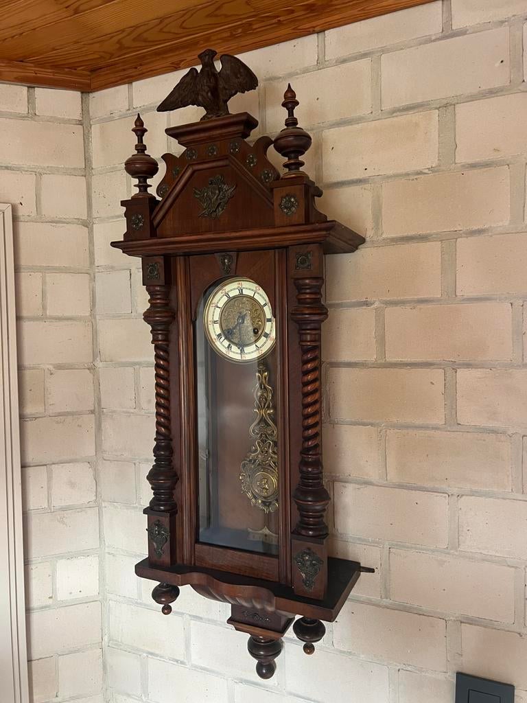 Antieke Weense Regulateur – Art Nouveau – Ca. 1900, Antiek en Kunst, Antiek | Klokken, Ophalen