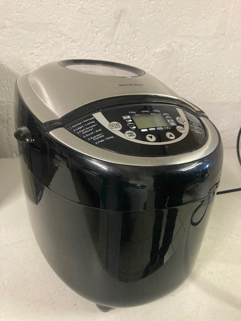 broodbakmachine, Elektronische apparatuur, Broodbakmachines, 800 tot 1200 gram deeg, Zo goed als nieuw, Kijkvenster, Ophalen