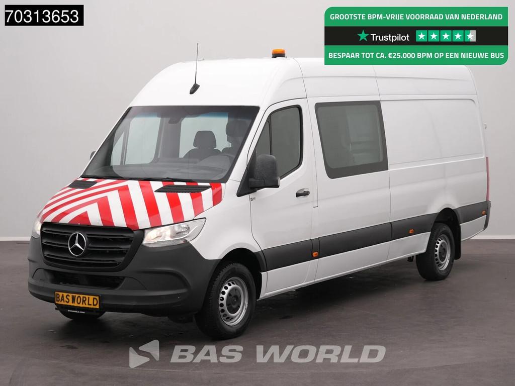 Mercedes Sprinter 314 CDI Dubbel Cabine L4H2 3,5t Trekhaak N, Autos, Cuir, Achat, Euro 6, Entreprise