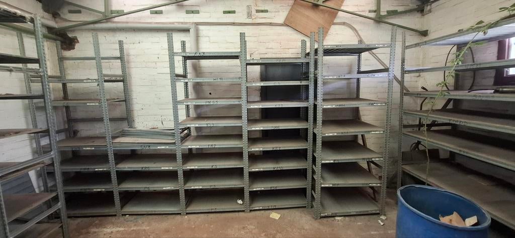 Magazijnrekken metaal, Zakelijke goederen, Kantoor en Winkelinrichting | Magazijn, Stelling en Opslag, Ophalen