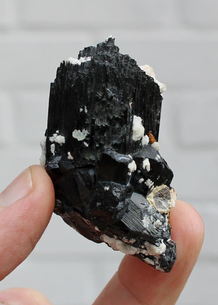 TOERMALIJN en MICROLIEN uit ERONGO in NAMIBIE, Ophalen of Verzenden, Mineraal