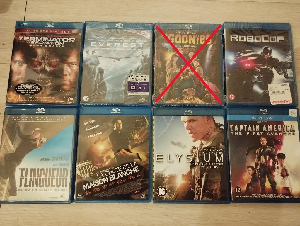 Blu-Ray voor 2€, Ophalen, Zo goed als nieuw