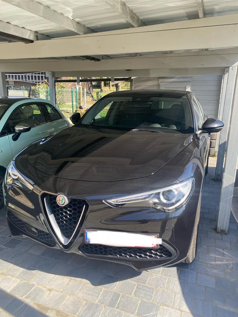 Alpha Roméo Stelvio 2019 - Automaat., Autos, Alfa Romeo, Achat, Euro 6, Noir, 5 portes