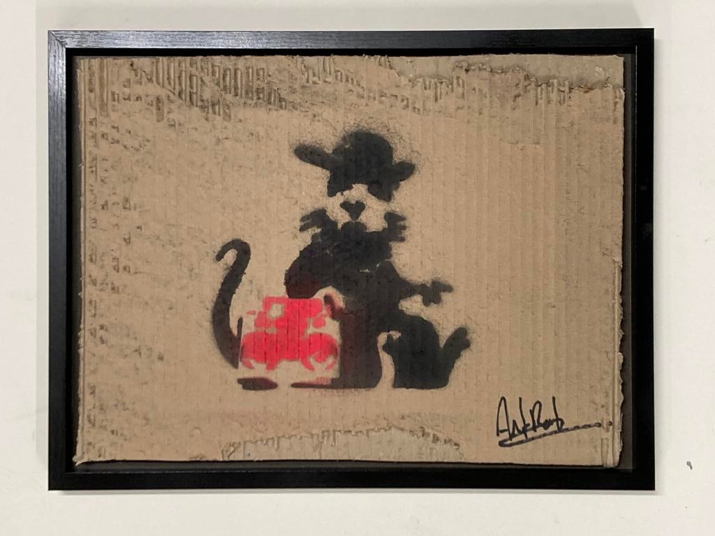 ArtRat : oeuvre unqiue avec certificat de l’artiste, Antiquités & Art, Enlèvement ou Envoi