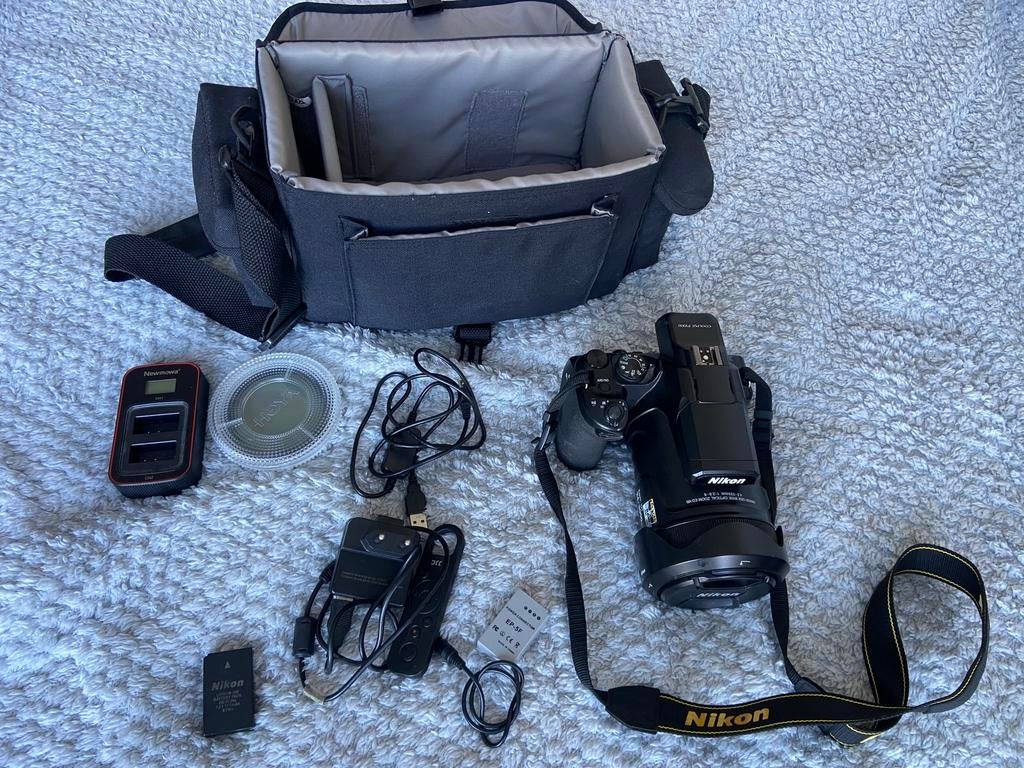 Nikon COOLPIX P1000 - Zoom 125x - Kit COMPLET - Impeccable, TV, Hi-fi & Vidéo, Appareils photo numériques, Comme neuf, Nikon, 8 fois ou plus