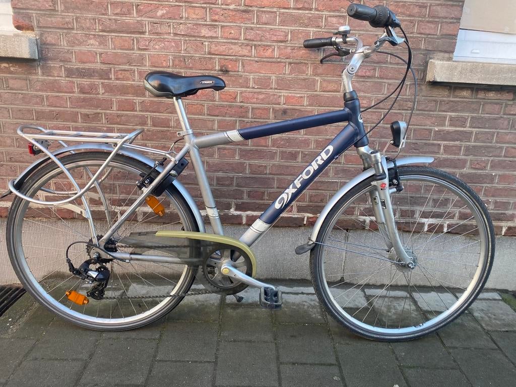 ☑️’OXFORD’ Herenfiets 28Inch+7SPEED+Axa-/Slot+Frame 50Cm☑️, Fietsen en Brommers, Ophalen, Versnellingen