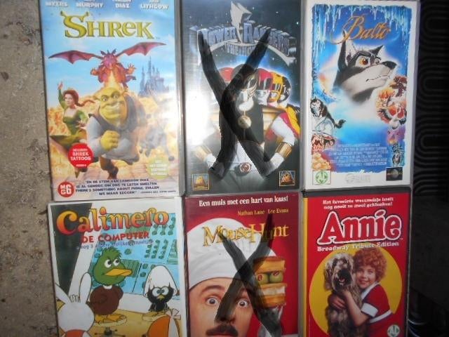 Mooie VHS Kinderfilms / 3 voor 5 €, Ophalen of Verzenden, Zo goed als nieuw, Tekenfilms en Animatie, Tekenfilm