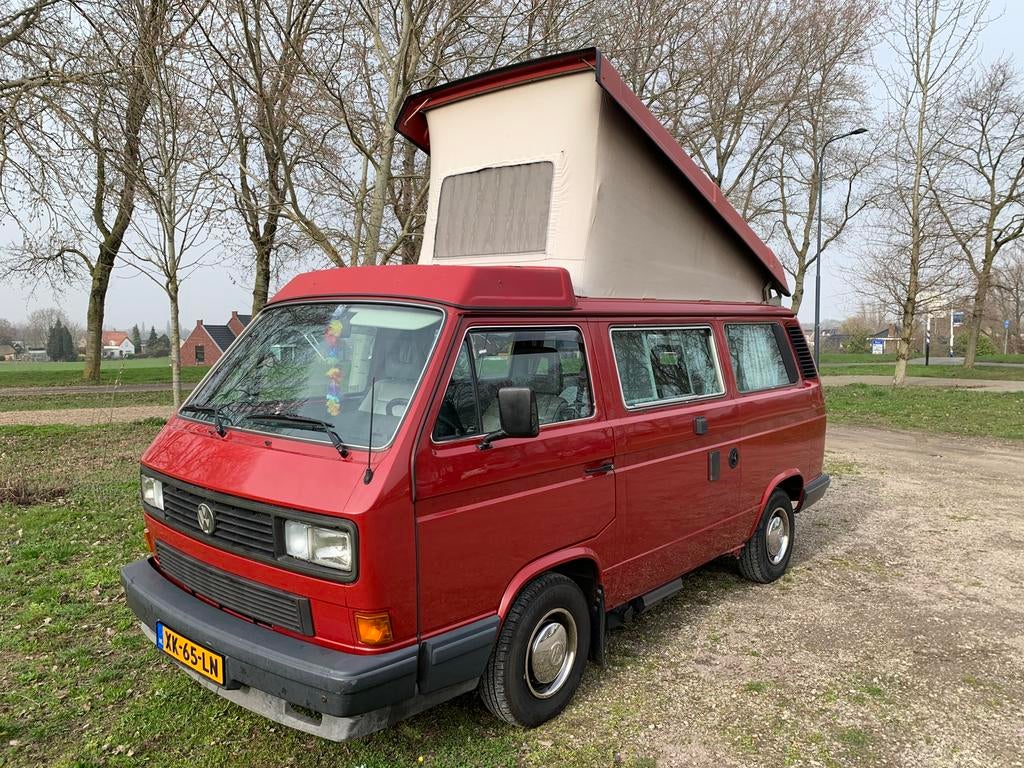 Volkswagen T3 Westfalia California Camper 1.6 JX TD, Auto's, Achterwielaandrijving, 4 cilinders, 600 kg, Overige carrosserie