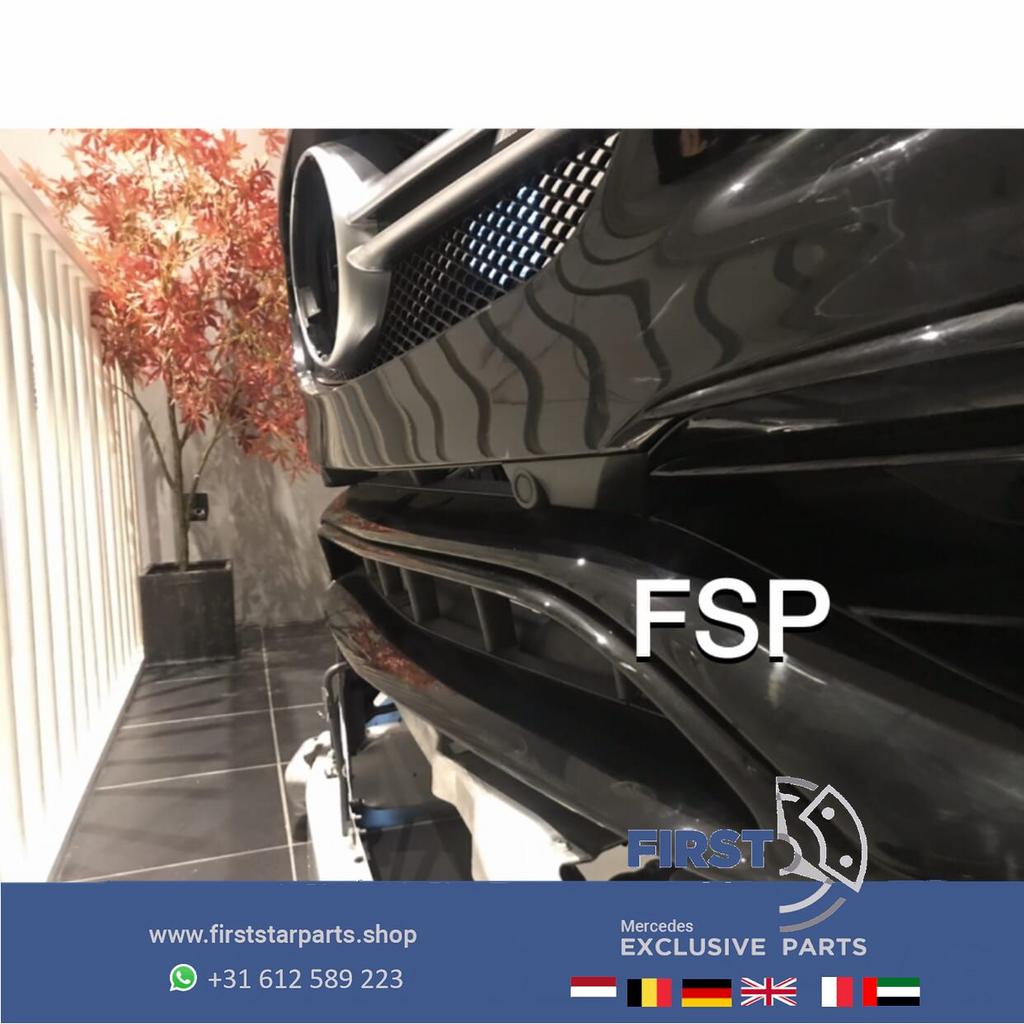 W117 CLA45 FACELIFT AMG VOORBUMPER ZWART COMPLEET + AMG GRIL, Auto-onderdelen, Gebruikt, -, Voor, Ophalen of Verzenden