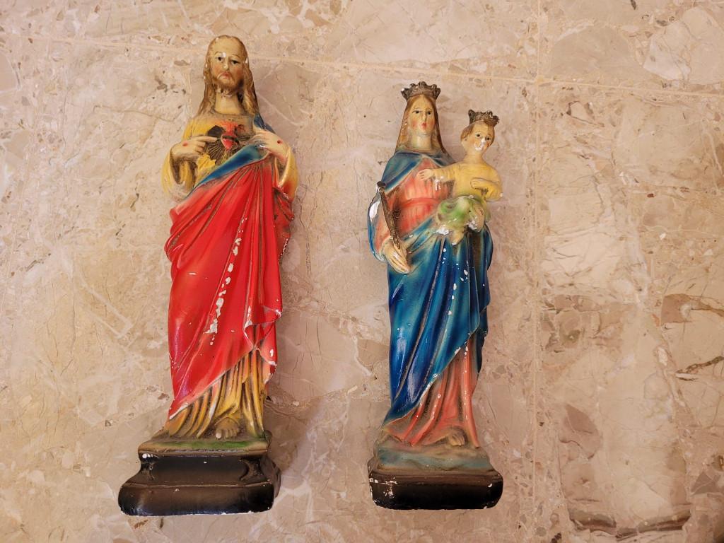 gips beeld jezus, Ophalen