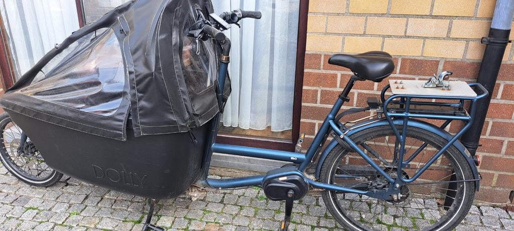 Elektrische bakfiets van het merk dolly, Fietsen en Brommers, Ophalen, Gebruikt, 2 kinderen, Elektrisch