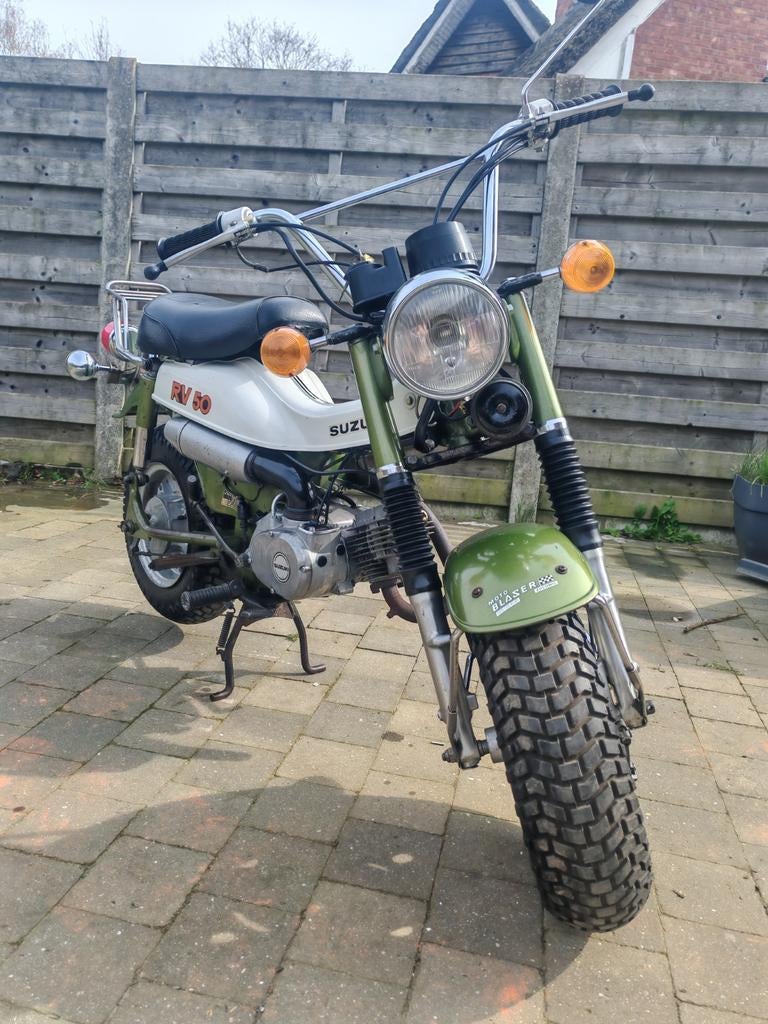 Originele Suzuki Rv50, 49 cc, Klasse B (45 km/u), 4 versnellingen, Ophalen