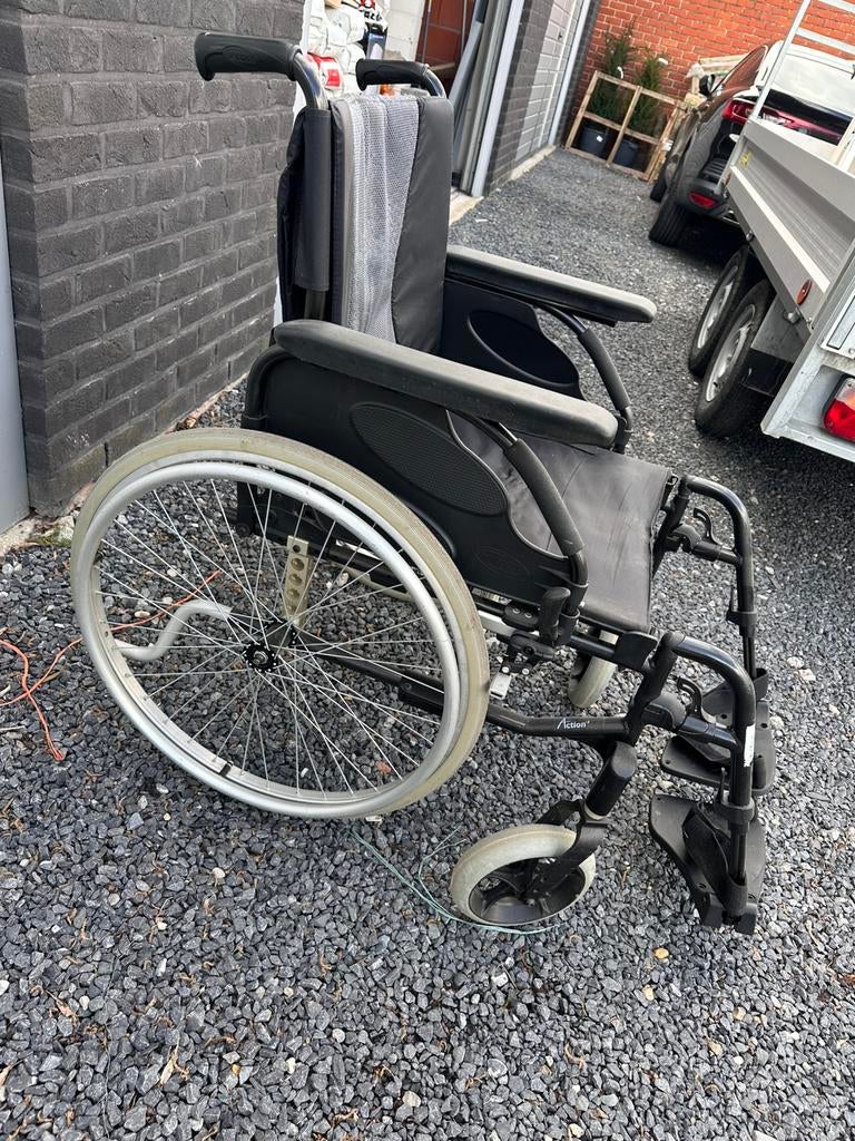 Opvouwbare rolstoel, Diversen, Rolstoelen, Ophalen, Zo goed als nieuw
