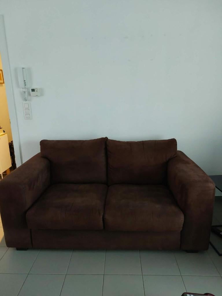 Tissu de salon en nubuck, 75 à 100 cm, Comme neuf, Enlèvement, Tissus