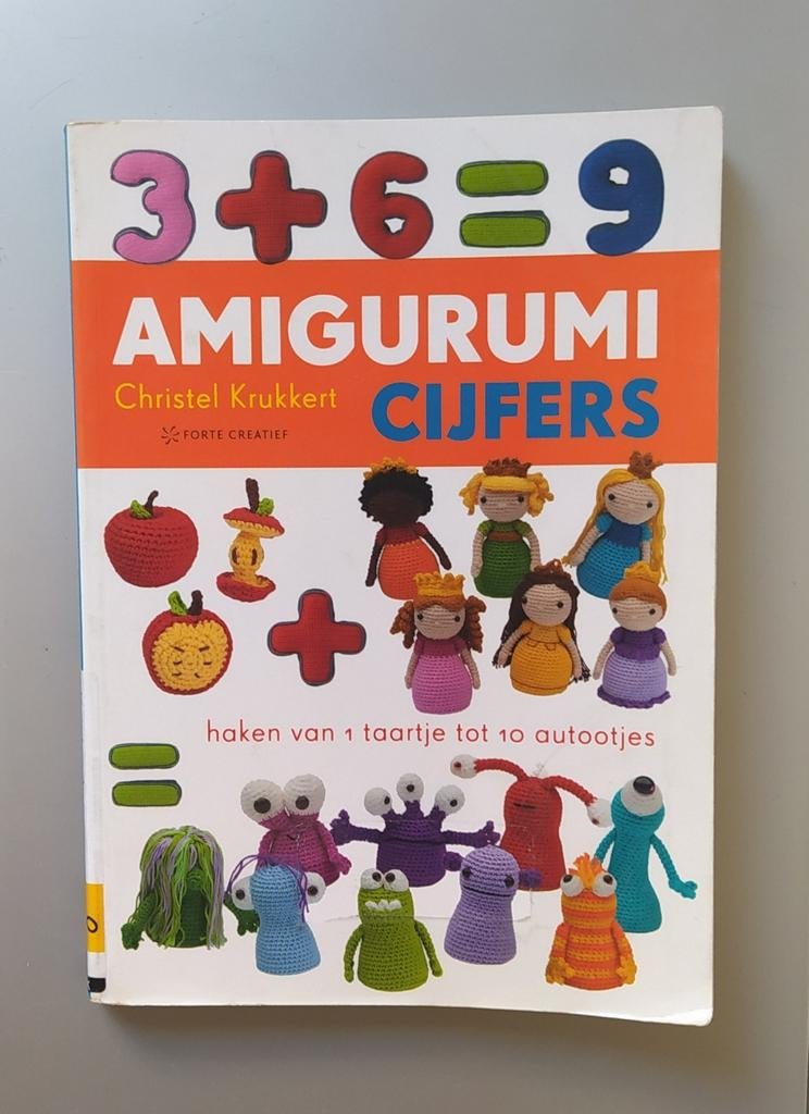 Christel Krukkert - Amigurumi cijfers, Boeken, Hobby en Vrije tijd, Ophalen