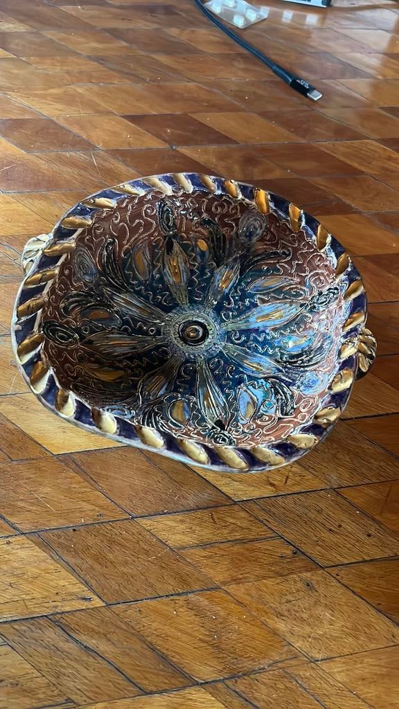 Maitrise de Nimy par Georges Destrebecq : ceramique, Antiek en Kunst, Antiek | Schalen, Ophalen of Verzenden