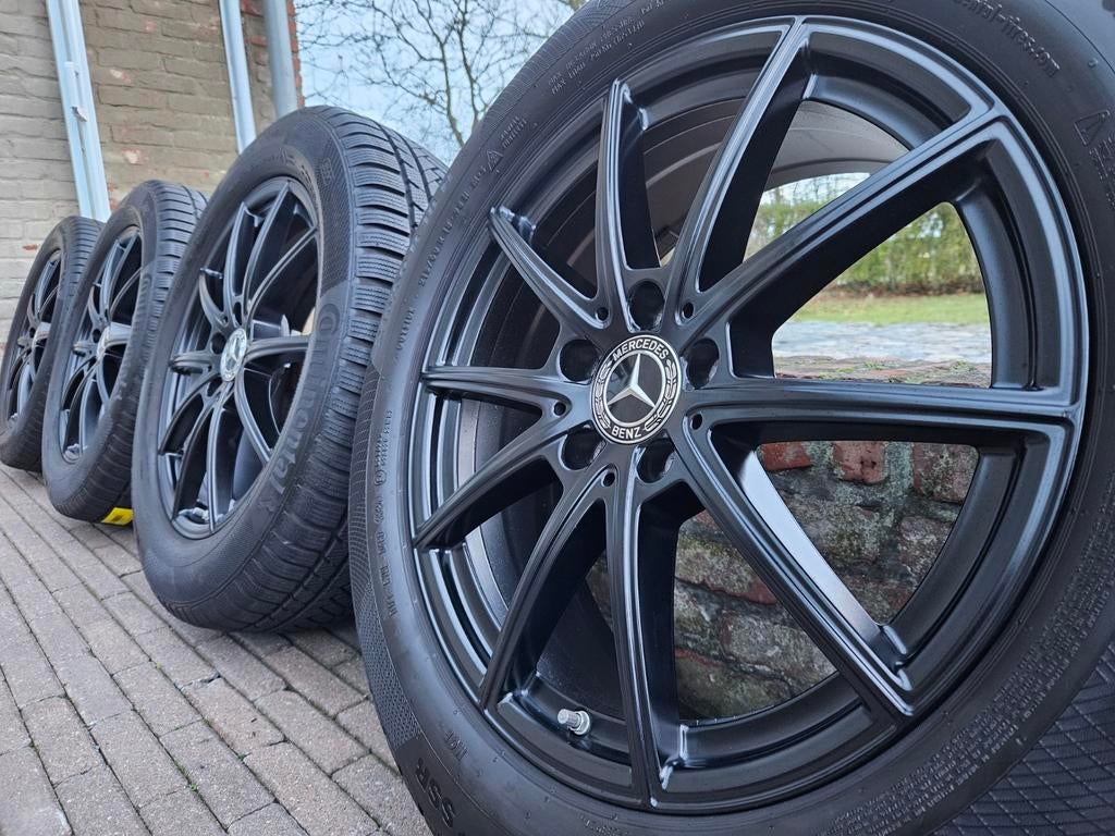 18" Mercedes GLA H247 GLB X247 kit hiver 8mm Continental TOP, Autos : Pièces & Accessoires, Pneus & Jantes, Pneus et Jantes, Enlèvement ou Envoi