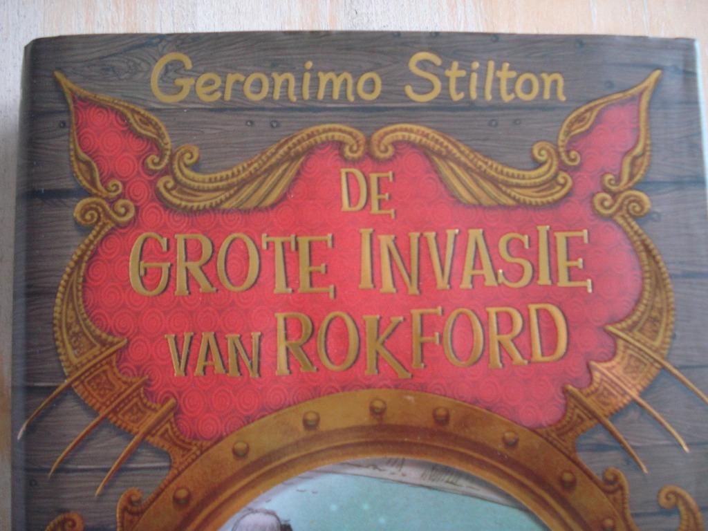 De grote invasie van Rokford- Geronimo Stilton, Boeken, Kinderboeken | Jeugd | onder 10 jaar, Zo goed als nieuw, Fictie algemeen