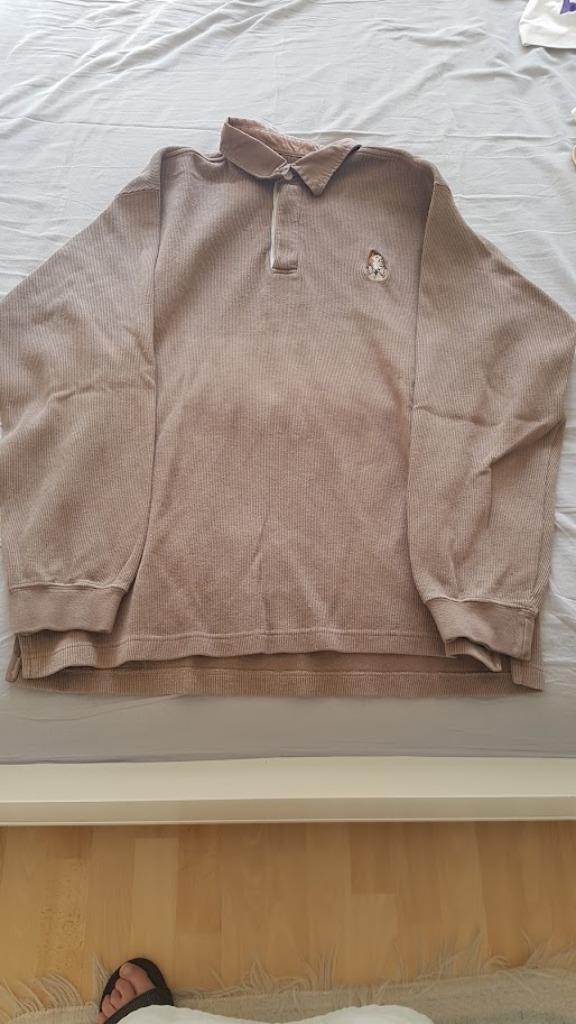 Polo homme Tintin. Aussi bon que neuf., Enlèvement ou Envoi, Comme neuf, Brun, Tintin