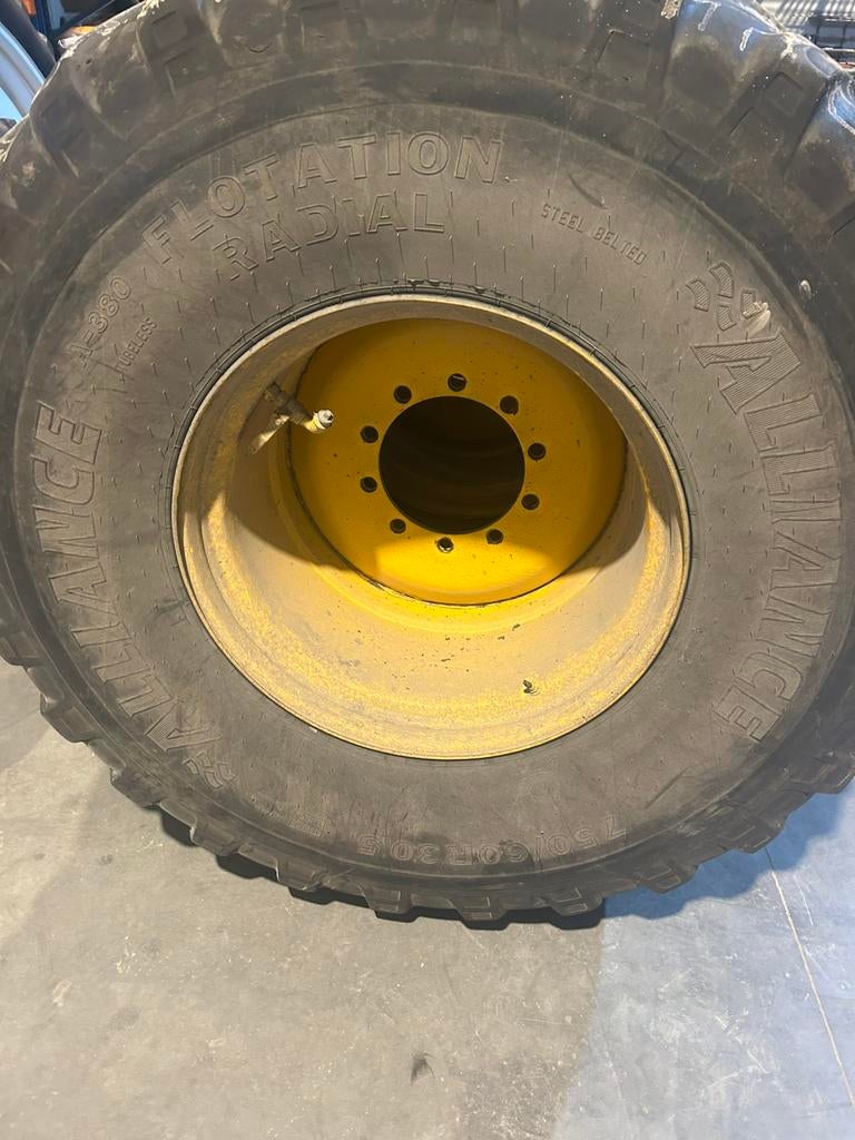 Alliance 750/60R30,5, Enlèvement