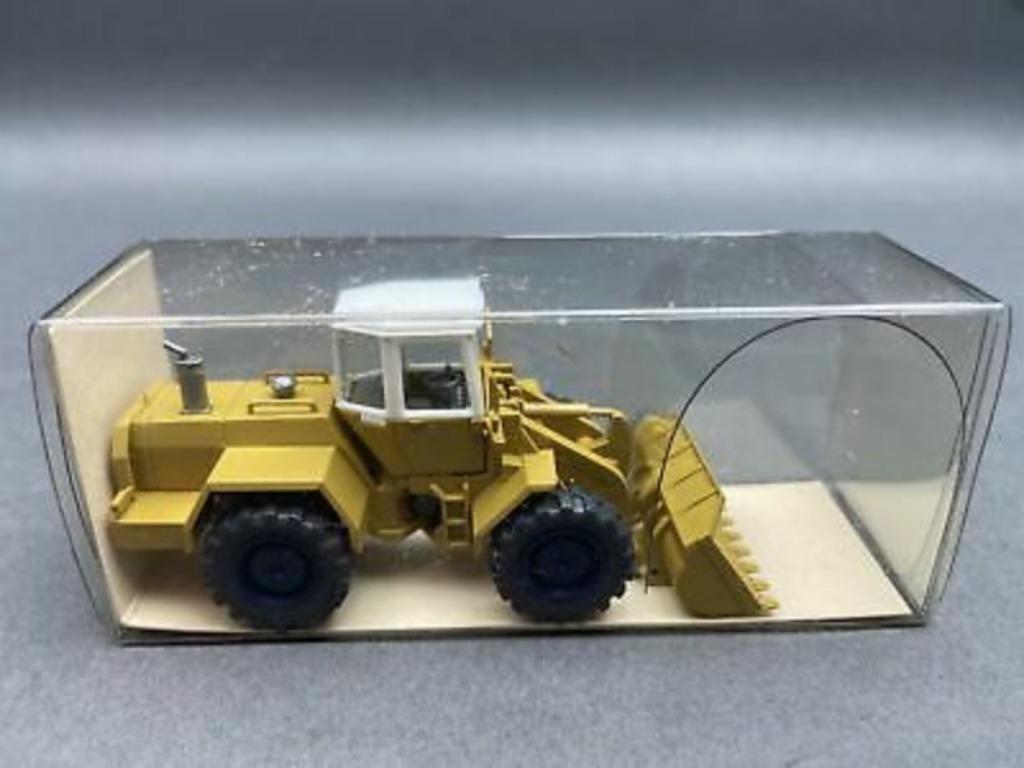 Tracteur Chargeur LIEBHERR 1/87 HO WIKING Germany Neuf+Boite, Enlèvement ou Envoi, Neuf, Grue, Tracteur ou Agricole, Wiking