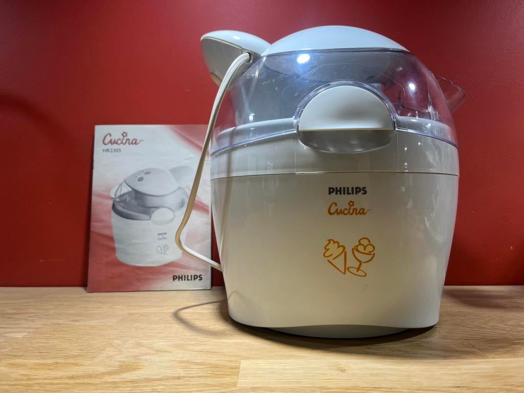 Sorbetiere Philips Cucina, Enlèvement ou Envoi, Utilisé