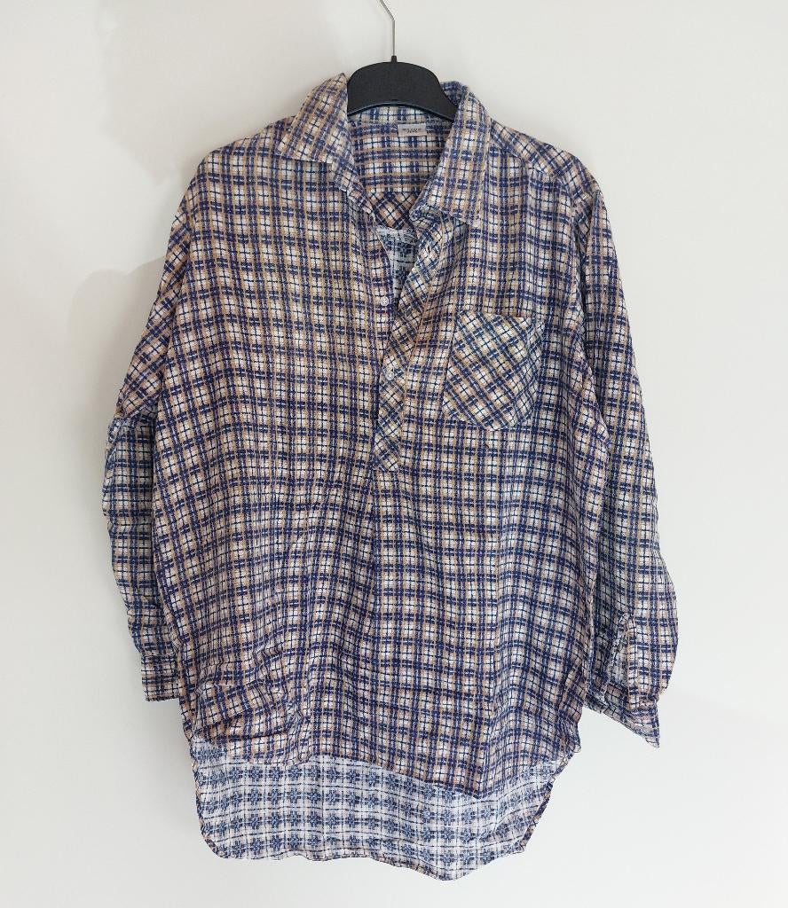 Chemise en flanelle pour hommes, neuve, 41/42, Enlèvement ou Envoi, Neuf, Bleu, Tour de cou 41/42 (L)