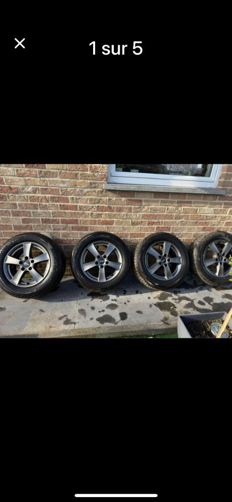 Winterbanden op velgen, Ophalen, 16 inch, Winterbanden, Band(en)